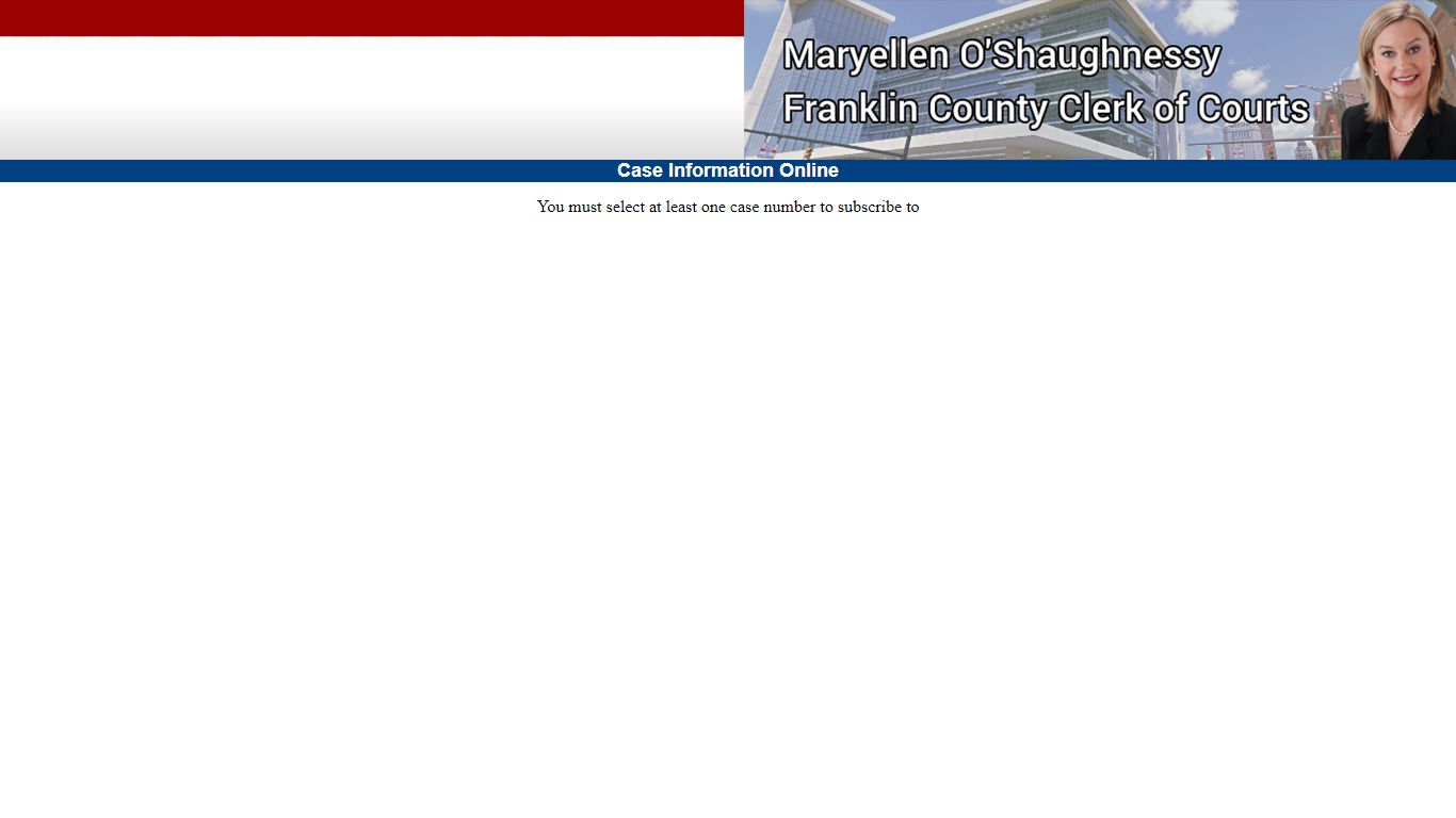 Case Information Online - fcdcfcjs.co.franklin.oh.us